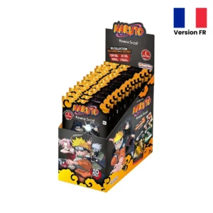 naruto mythos tcg display konoha shido boite de 24 boosters en francais